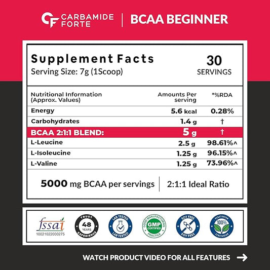 Carbamide Forte Bcaa | 30 servings