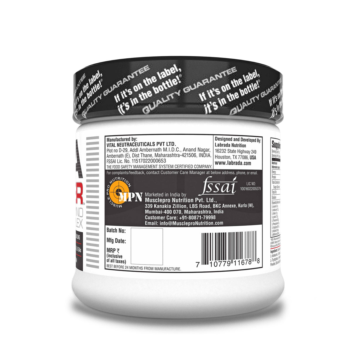 Labrada EAA 300g | 30 servings | Blue Razzberry