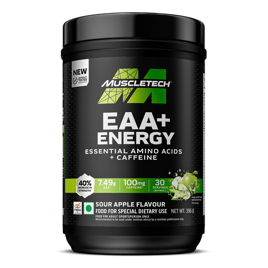 Muscletech EAA + Energy, Enhance Muscle Strength, Support Recovery & Electrolytes For Hydration Pack of 1 (396g)