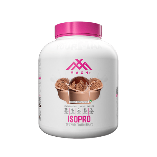 Maxn ISOPRO – Whey Protein Isolate 5lbs | Chocolate Ice Cream