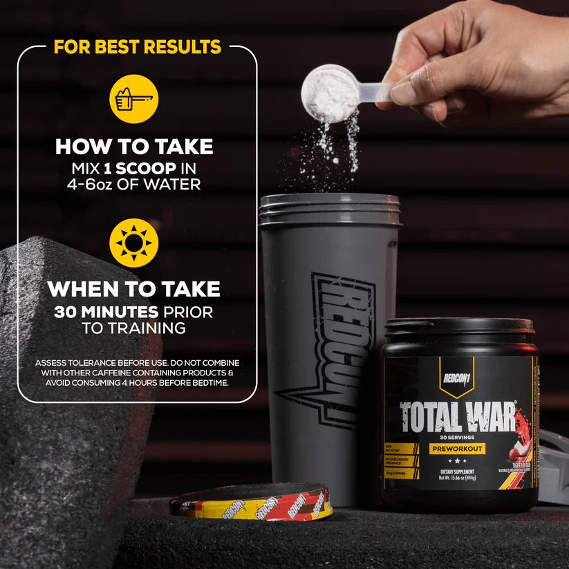 Total War Pre Workout 400g 30 servings