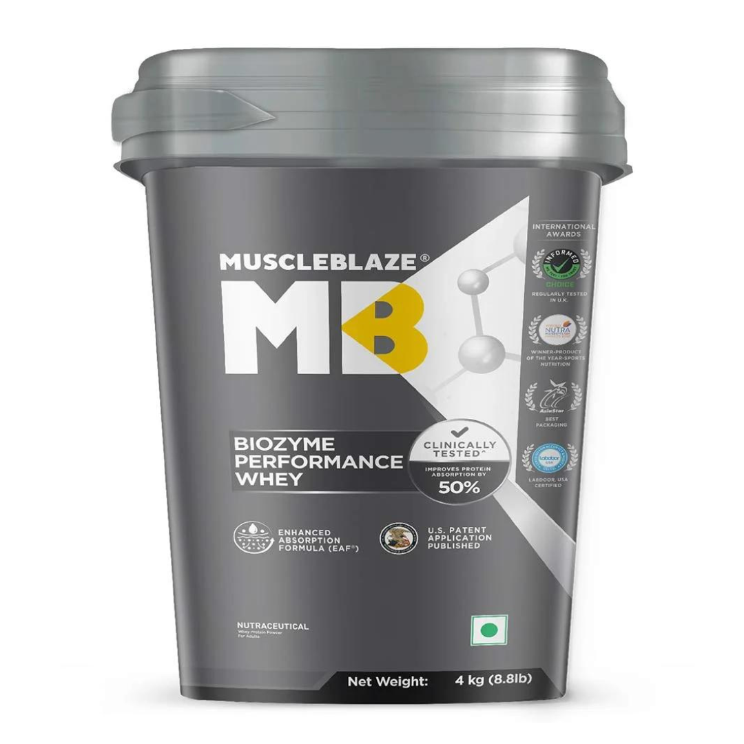 MuscleBlaze Biozyme Performance Whey | Chocolate