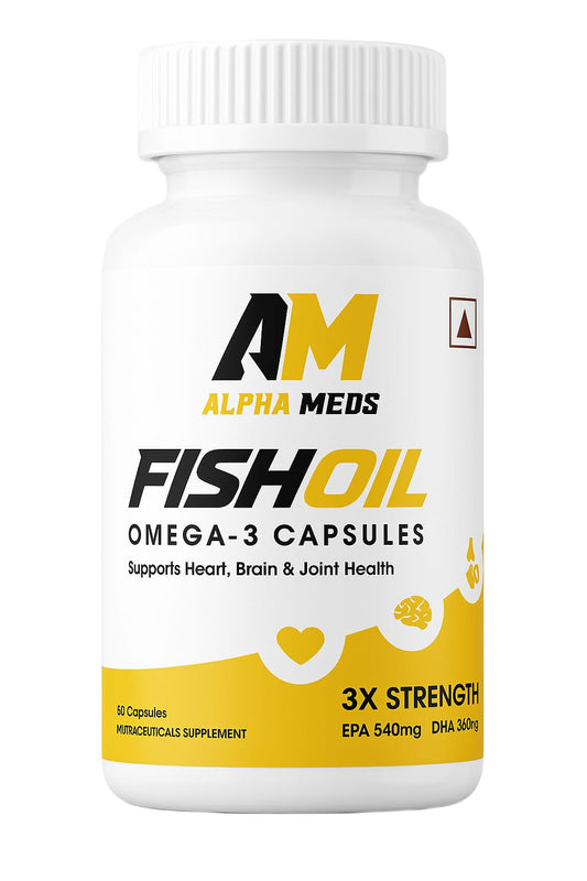 Alphameds Triple Strength Fish Oil 60cap