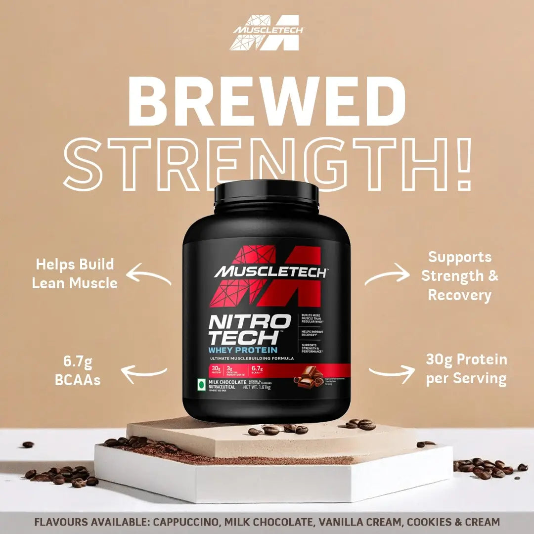Muscletech™ Nitro-Tech™ Whey Protein 4lbs