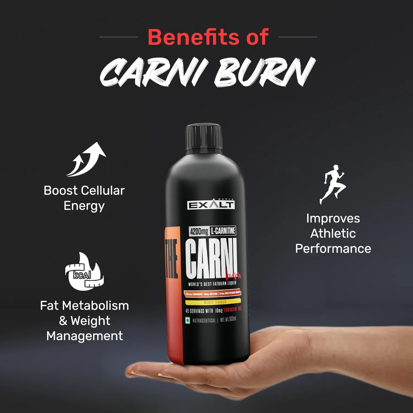Exalt The Carni Burn L Carnitine