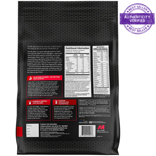 Muscletech™ Nitro-Tech™ Whey Protein | Milk Chocolate