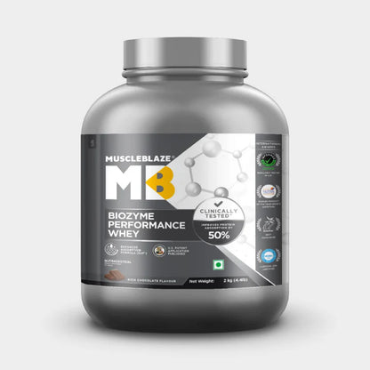 MuscleBlaze Biozyme Performance Whey | Chocolate
