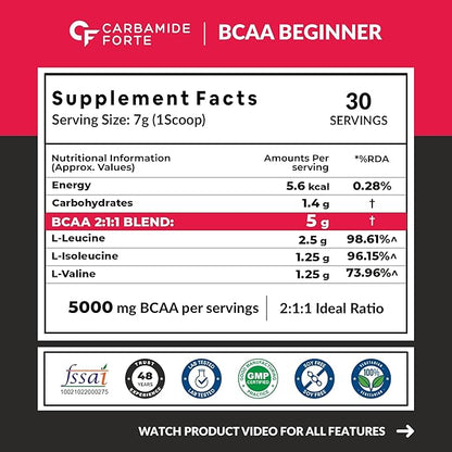 Carbamide Forte Bcaa | 30 servings