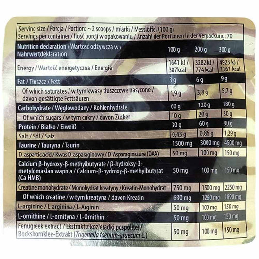 Kevin levrone Anabolic Mass 7kgs | Chocolate