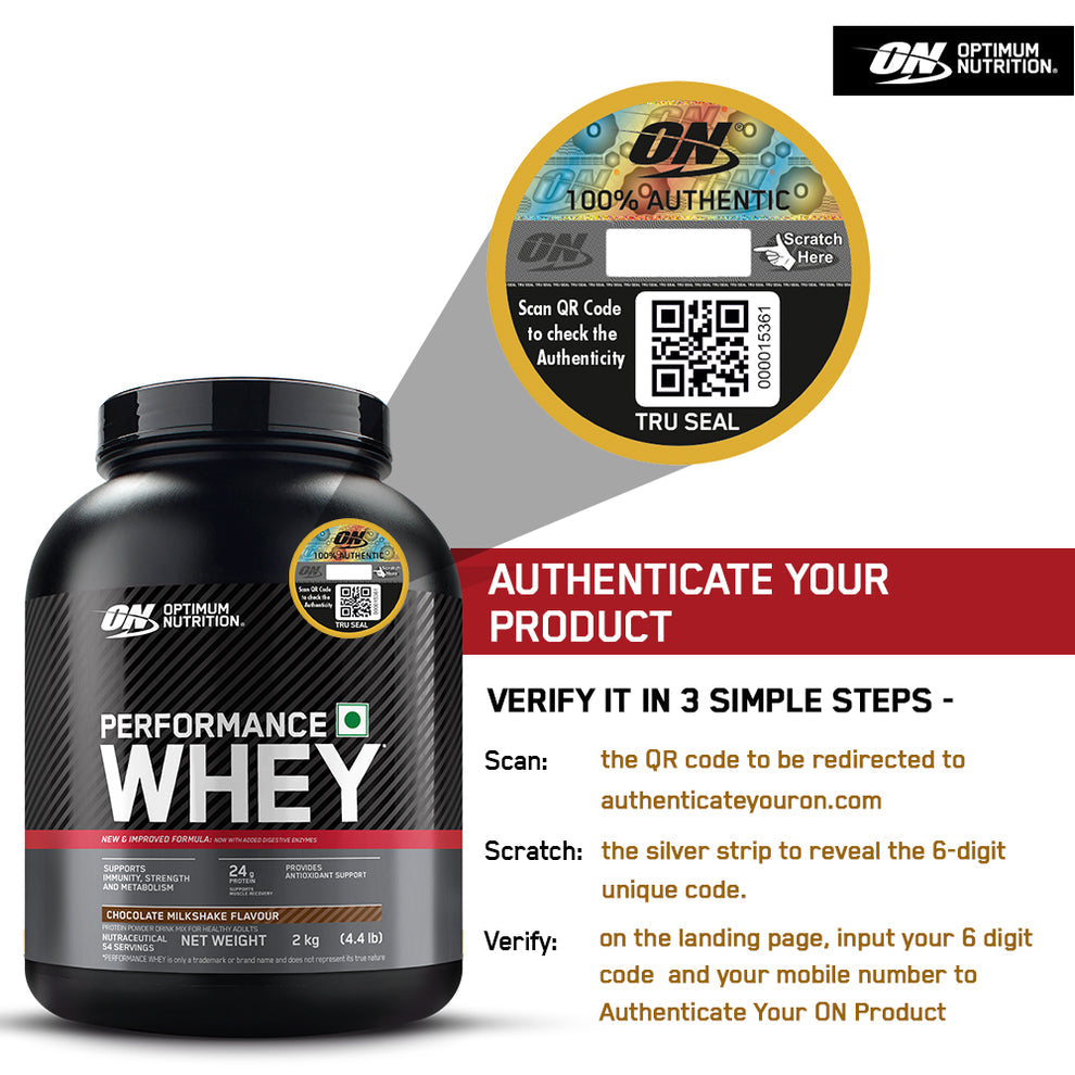 ON Performance Whey Protein 2kgs | Chocolate