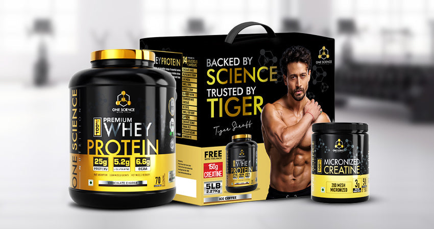 One Science Whey Protein 5lbs + One Science Creatine 150g