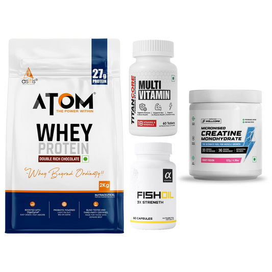 Atom Whey 2kgs Combo