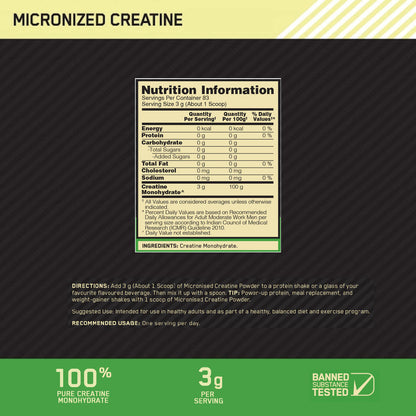 ON Creatine 250g | 83 servings